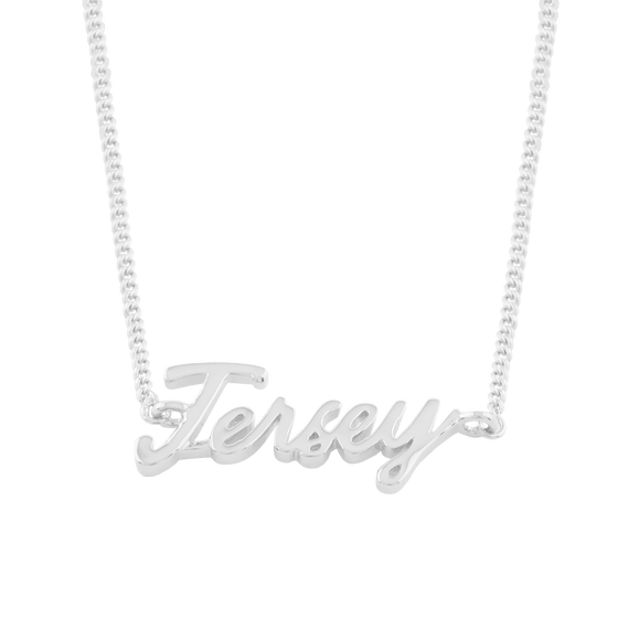 Jersey Signature Necklace