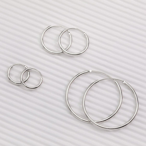 Large Hoop Earrings 30mm - Capsul