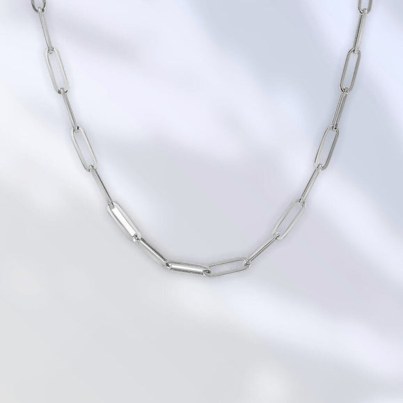 Large Paperclip Chain Necklace - Capsul