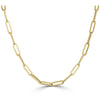 Large Paperclip Chain Necklace