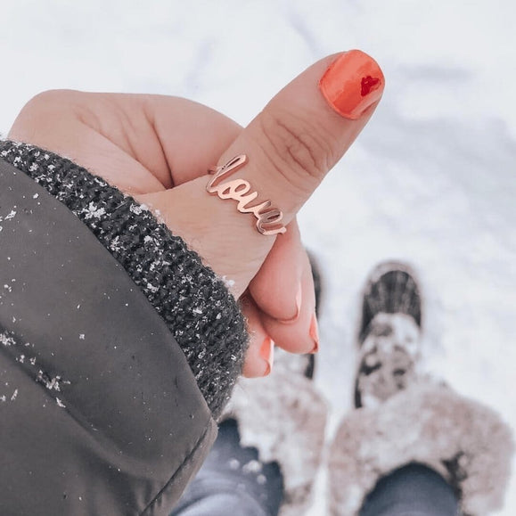 Love Signature Ring - Capsul