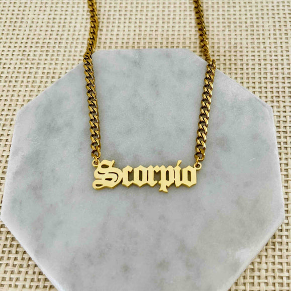 Personalized Cuban Chain Name Necklace - 
