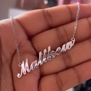 Personalized Name Necklace - 