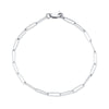 Small Paperclip Chain Bracelet