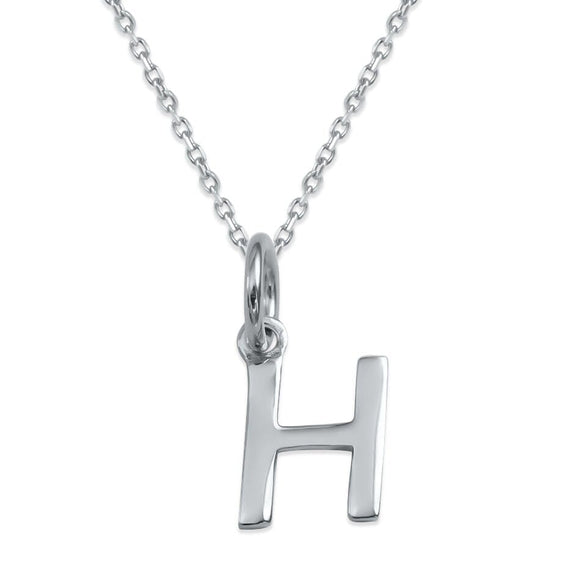 Sterling Silver Alphabet Initials Charms Bracelet - Capsul