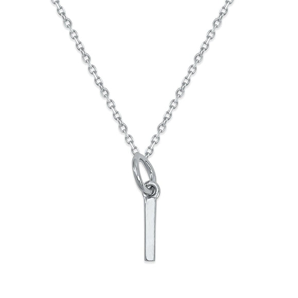 Sterling Silver Alphabet Initials Charms Bracelet - Capsul