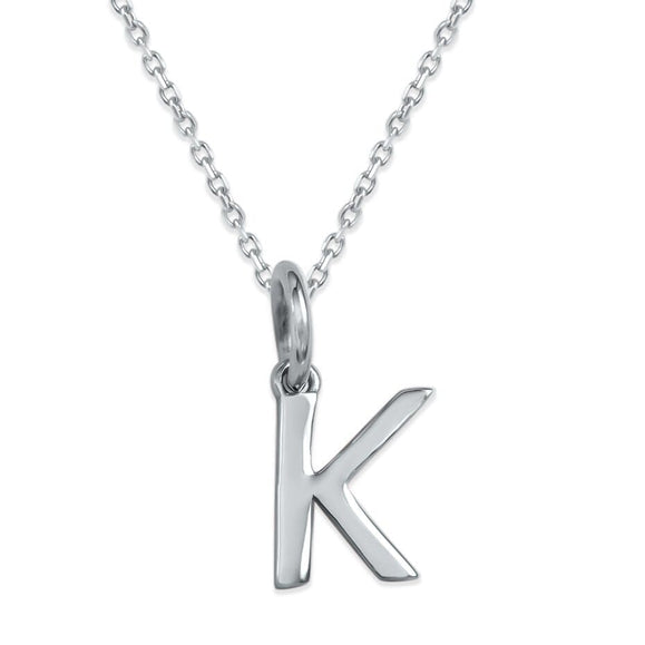 Sterling Silver Alphabet Initials Charms Bracelet - Capsul