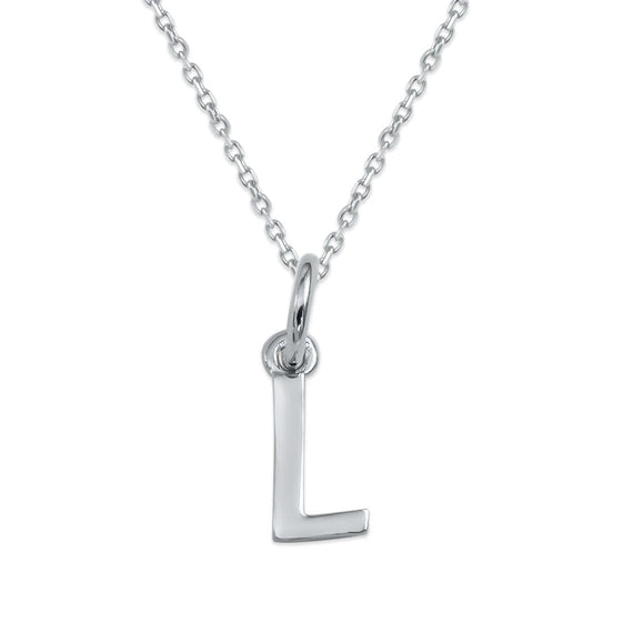 Sterling Silver Alphabet Initials Charms Bracelet - Capsul