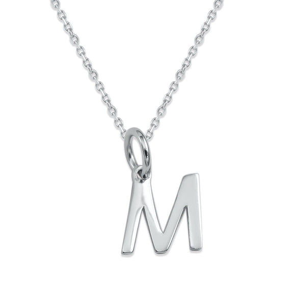Sterling Silver Alphabet Initials Charms Bracelet - Capsul