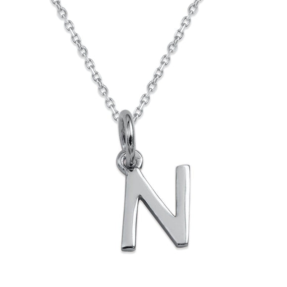 Sterling Silver Alphabet Initials Charms Bracelet - Capsul