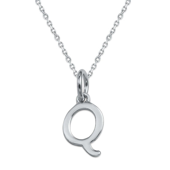 Sterling Silver Alphabet Initials Charms Bracelet - Capsul