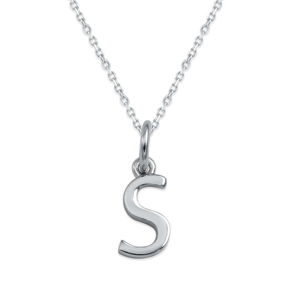 Sterling Silver Alphabet Initials Charms Bracelet - Capsul