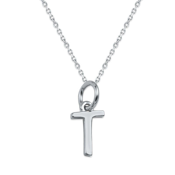 Sterling Silver Alphabet Initials Charms Bracelet - Capsul