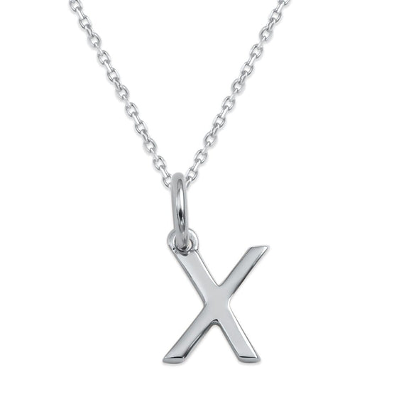 Sterling Silver Alphabet Initials Charms Bracelet - Capsul