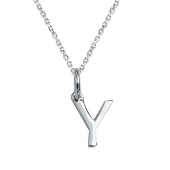 Sterling Silver Alphabet Initials Charms Bracelet - Capsul