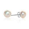 Sterling Silver Freshwater Pearl Stud Earrings