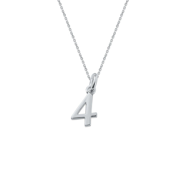Sterling Silver Numbers Charms Bracelet - Capsul