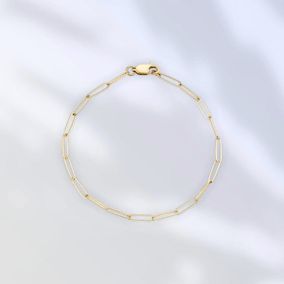 Small Paperclip Chain Bracelet - Capsul