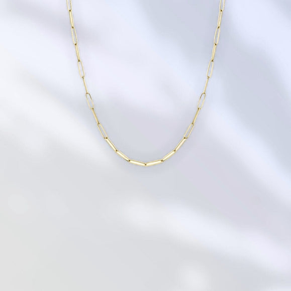 Small Paperclip Chain Necklace - Capsul