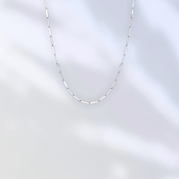 Small Paperclip Chain Necklace - Capsul