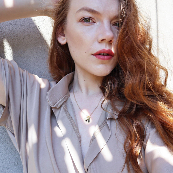 Sterling Silver Zodiac Charm Necklace - Capsul