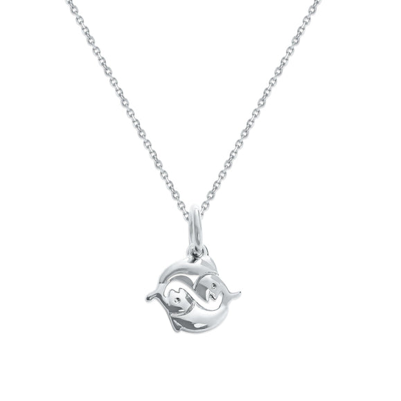 Sterling Silver Zodiac Charm Necklace - Capsul